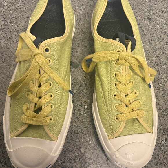 Converse Jack Purcell Signature Low โ Sulphur Spring (Green) โ Size 9 โ Like New - Picture 2 of 6